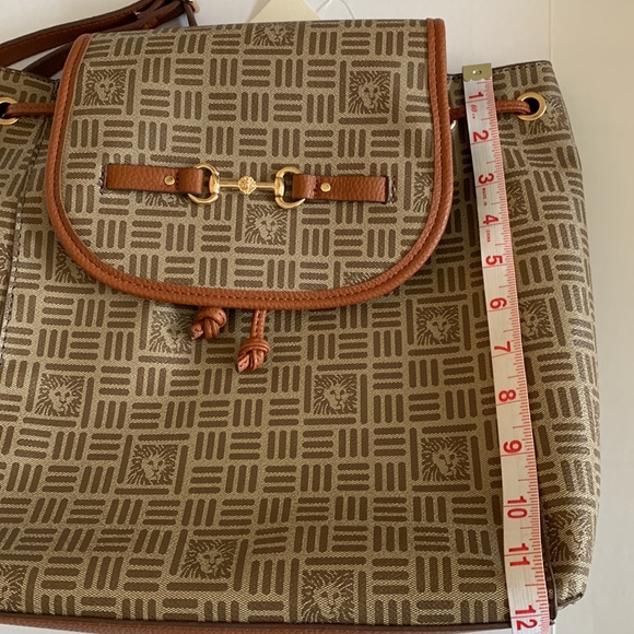 ANNE KLEIN. NWT. Saddle/Brown Colin-L, backpack. Removable/Adjustable st… - Picture 14 of 16